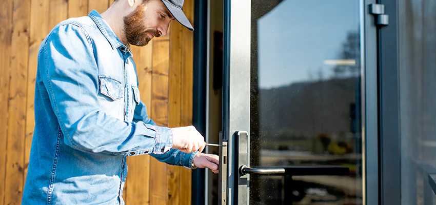 Frameless Glass Storefront Door Locks Replacement in Homer Glen, IL